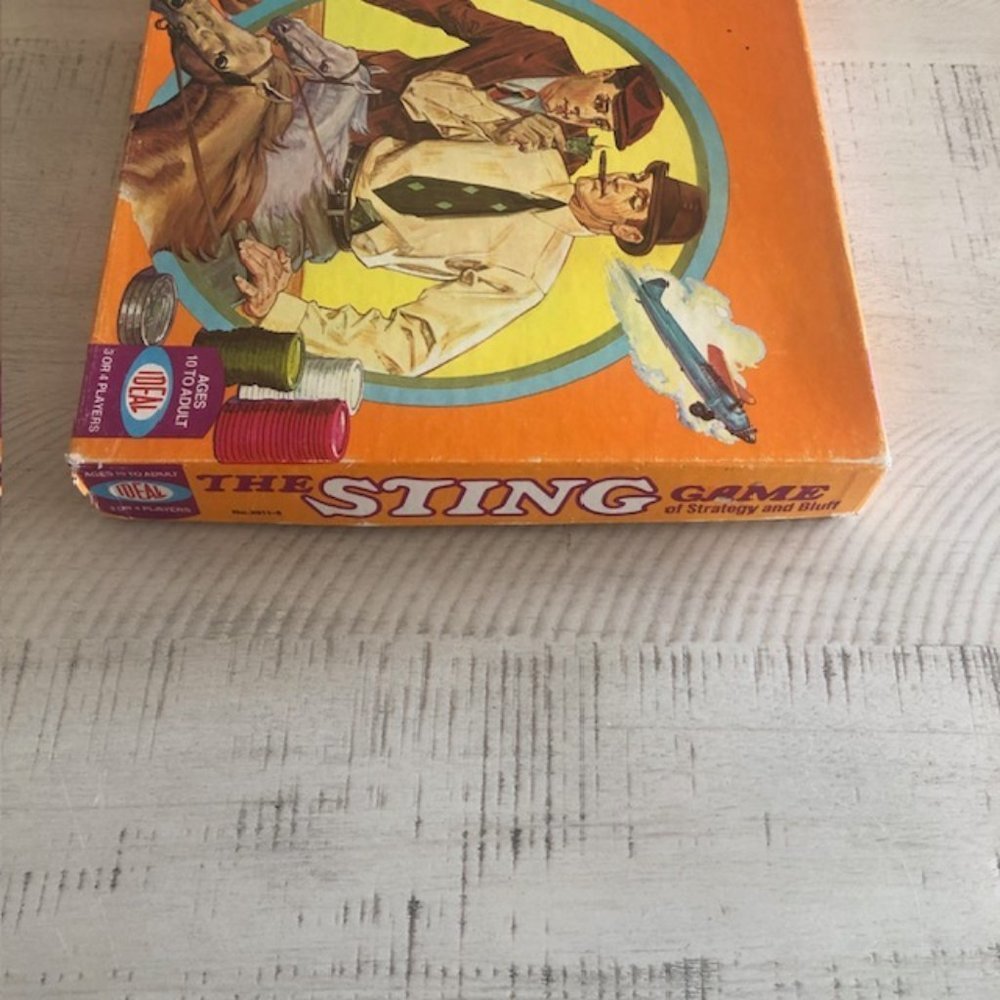 Rare, vintage 1976 Ideal The Sting Game (new in open box) - Picture 10 of 11